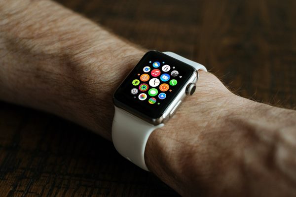 Apple watch displaying top learning apps for students