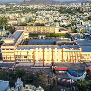 Alok School, Hiran Magri eagle eye view , best school in udaipur